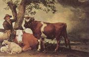 POTTER, Paulus Young Bull china oil painting reproduction